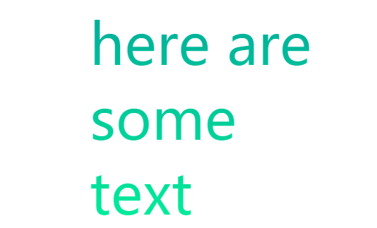 text